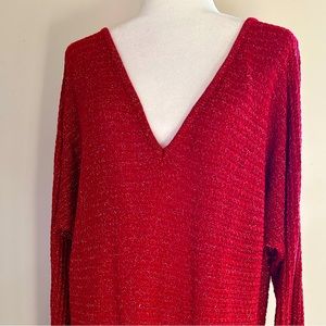 Soho New York and company vneck long sleeve dress | holiday dress